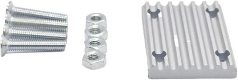 HTD3M Open Belt 1pc Toothed Plate 3M-HTD Belt Width 6/10/15/20/25mm Aluminum Alloy Connecting Buckle Plate(6mm) in Saudi Arabia