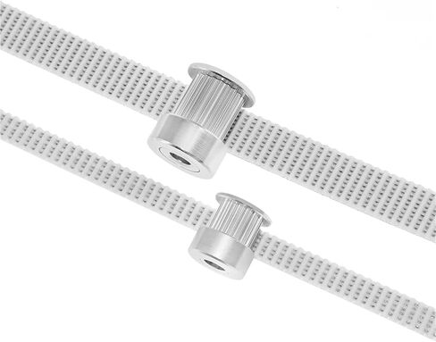 1PC GT2 BELT PU مع عرض حزام توقيت الصلب 6 مم 10 مم لأجزاء الطابعة ثلاثية الأبعاد المضادة للملابس تعزز الحزام المفتوح ((GT2-6MM) -10M) in Saudi Arabia