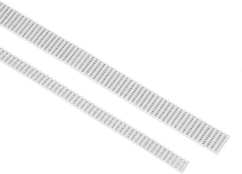 1PC GT2 BELT PU مع عرض حزام توقيت الصلب 6 مم 10 مم لأجزاء الطابعة ثلاثية الأبعاد المضادة للملابس تعزز الحزام المفتوح ((GT2-6MM) -10M) in Saudi Arabia
