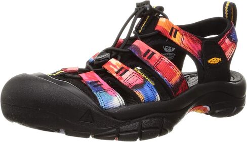 KEEN Women's Newport H2 Closed Toe Water Sandals, Monochrome/Granite Green, 10 in Kuwait