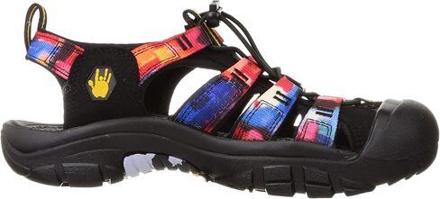 KEEN Women's Newport H2 Closed Toe Water Sandals, Monochrome/Granite Green, 10 in Kuwait