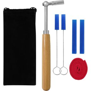 Professional Piano Tuning Kit, Piano Tuner Hammer Mute Kit Tools, Piano Tuning Lever Tools with Case, 6 Pcs… in Kuwait