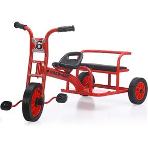 Kids Tricycle for Riders Ages 3-5 Preschool Playground Kids Tricycles, Daycare Toddler Tandem Trike，Children Tandem Bike, Outdoor Playground Equipment Trike in Saudi Arabia
