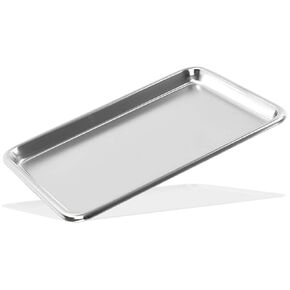 Stainless Steel Tray, for Instruments, Tattoo, Supplies, 19" X 12" X 5/8" Flat Bottom Tray in Saudi Arabia