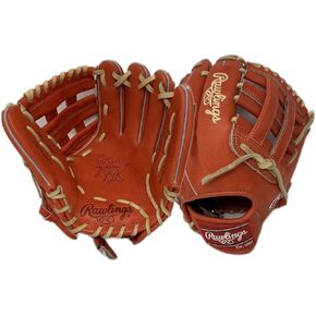 Rawlings | Heart of The Hide Baseball Glove | Red-Orange |Standard Fit Models | Sizes 11.5" - 12.75" | Multiple Styles (Red-Orange | H Web, 11.5" | Infield, Right Hand Throw) in Kuwait