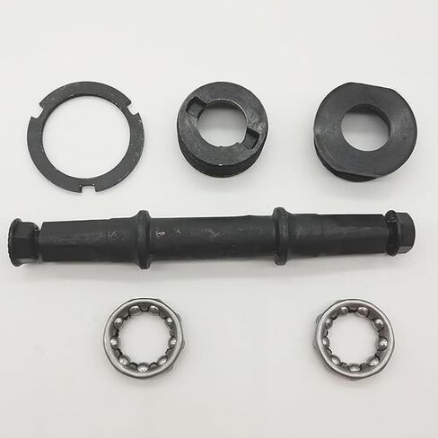 CDHPOWER Bicycle Bottom Bracket Crank Axle Set, Bottom Bracket Axle Square Taper for Mountain Bike in Saudi Arabia