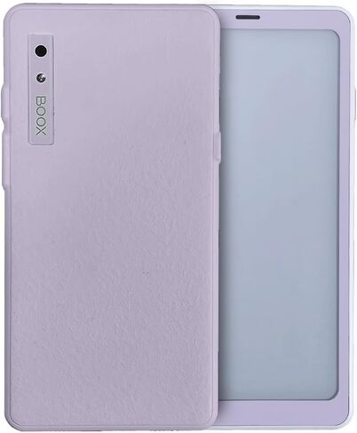 Glossy Glitter Tablet Skin Compatible with BOOX Go Color 7 (2024) - Solid Blush - Premium 3M Vinyl Protective Wrap Decal Cover - Easy to Apply | Crafted in The USA by MightySkins in Saudi Arabia