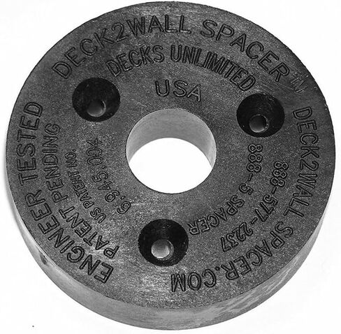 D2W38-10PK Deck2Wall Spacer 2" X 1/2" Thick 10 Per Pack in Saudi Arabia