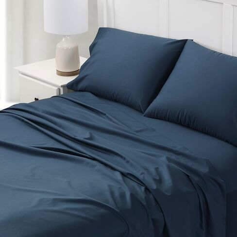 Cuddledown Dreamstead King Bed Soft ، سهل ، قطن 100 ٪ ، فاخر ، مجموعة تشمل المجهزة ، ورقة مسطحة ووسادة ، أبيض in Kuwait