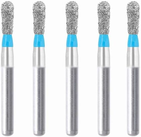 237.20M1, Pear, 2 mm Dia, Medium Grit Diamond Bur, 5 per Pack in Saudi Arabia