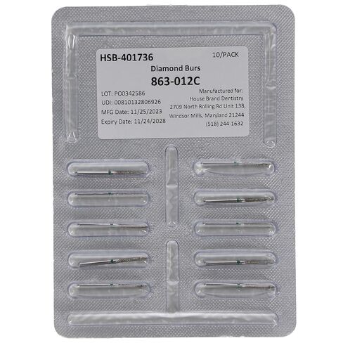 401736 HSB FG 863-012C FLAME COARSE GRIT DAIMOND BARS 10/PK in Kuwait