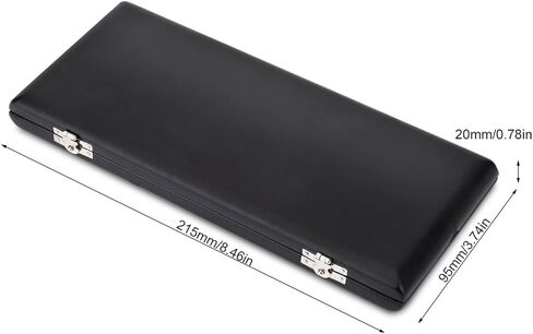 Wood + Pu Leather Cover Case Holder Box لـ 10/12 / 20pcs القصب (حزمة 20) in Kuwait