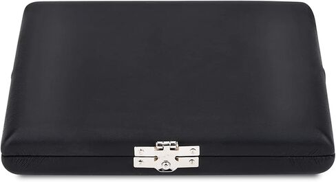Keenso Solid Wood Oboe Storage Box, Soft Fabric Interior Oboe Case Holder with Breathable Holes, Easy to Carry for Enthusiasts, Black, Size #1 (12 packs) in Saudi Arabia