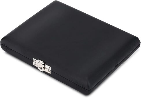 Keenso Solid Wood Oboe Storage Box, Soft Fabric Interior Oboe Case Holder with Breathable Holes, Easy to Carry for Enthusiasts, Black, Size #1 (12 packs) in Saudi Arabia