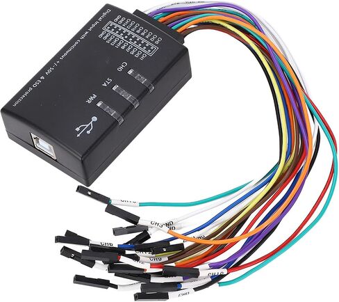 Generic Logic Analyzer, 16 Channel USB Logic Analyzer for Linux, and OS X, 100MHz Sampling Rate, USB 2.0 Interface, Supports SPI, UART, CAN, JTAG, 1 WIRE protocols, Genericiny9wbghrq in Saudi Arabia