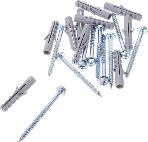 10 Sets Stand Expansion Screws Wall Bracket Exhaust Hood Mount Anchors Bolts Range Heavy Duty in Saudi Arabia