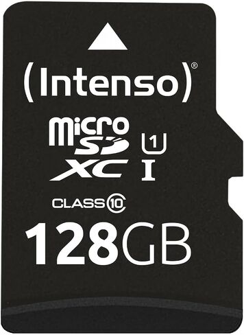 Intenso Microsdhc Memory Card, Class 4, 4 GB, Black in Saudi Arabia