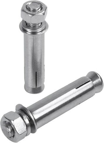6pcs m8x60mm جدار الخرسانة براغي توسيع من الطوب مسامير ربط الخطاف المغلقة in Kuwait