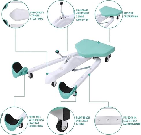 آلة تقسيم آلة الساق من أجل المرونة متعددة الاستخدامات للرياضات المتعددة: الباليه ، بيلاتيس ، الجمباز ومزيد in Kuwait