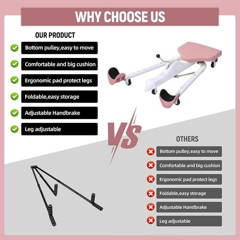 آلة تقسيم آلة الساق من أجل المرونة متعددة الاستخدامات للرياضات المتعددة: الباليه ، بيلاتيس ، الجمباز ومزيد in Kuwait