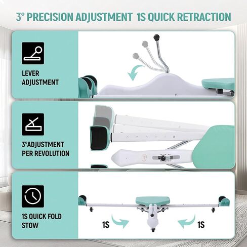 آلة تقسيم آلة الساق من أجل المرونة متعددة الاستخدامات للرياضات المتعددة: الباليه ، بيلاتيس ، الجمباز ومزيد in Kuwait