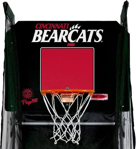 Pop-A-Shot - Pop-Up with Cincinnati Bearcats NCAA Graphics| Arcade Basketball Game On The Go | Infrared Sensor Scoring | 3 Balls | Foldable & Portable Hoop in Saudi Arabia