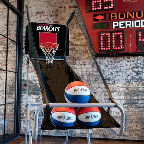 Pop-A-Shot - Pop-Up with Cincinnati Bearcats NCAA Graphics| Arcade Basketball Game On The Go | Infrared Sensor Scoring | 3 Balls | Foldable & Portable Hoop in Saudi Arabia