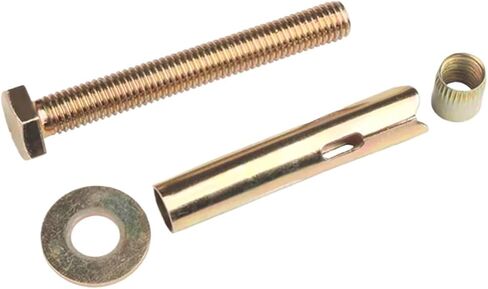 5pcs Heavy Duty Screw M6 Carbon Steel Concrete Walls Expansion Shield Anchor with Hex Bolt for Ground Lock Installation Fastener(M8x60) in Saudi Arabia