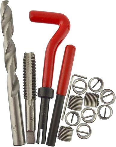 Metric Thread Repair Insert Kit M5 M6 M8 M10 M12 M14 Helicoil Car Pro Coil Tool M5 * 0.8-M14 * 1.5 Car Styling(M8x1.25) in Saudi Arabia