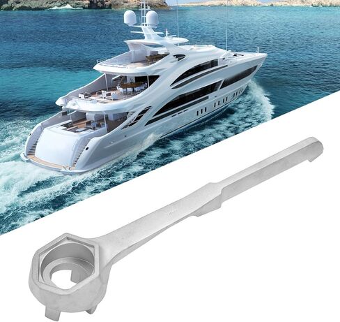Drum Wrench - Aluminum Portable Lightweight Opener Tool - Universal Fit for Opening 10, 15, 20, 30, 55 Gallon Drum Durable, Versatile, and Suitable for Various Applications in Saudi Arabia