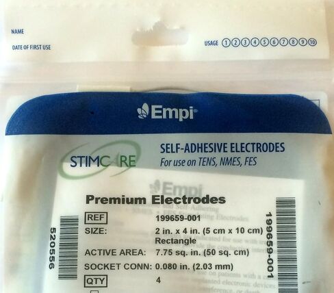 stimcare premium 2 "× 4" أقطاب مستطيل 4 لكل حزمة 199659-001 in Saudi Arabia