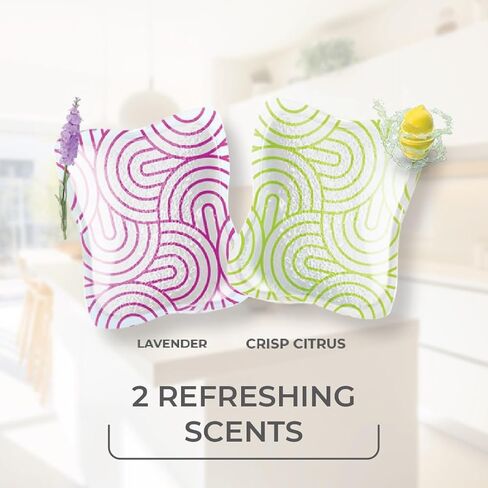 O-Cedar System Easy Wring Spin Mop & Bucket with 3 Extra Refills with Citrus and Lavender Pacs (Variety Pack) in Saudi Arabia