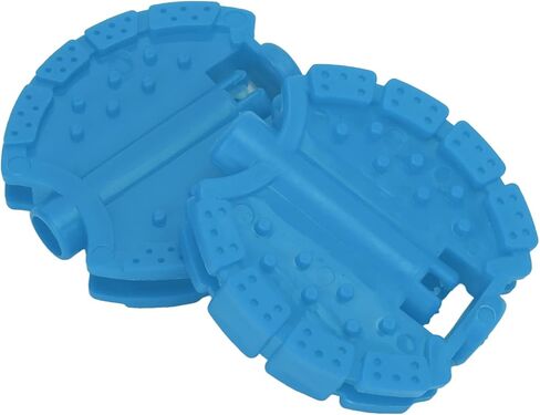 2 PCS Kids Bike Pedals, Tricycle Stroller, Pedal Kit, Plastic Foot Pedal Accessories, for Toddler, Blue, 7 x 6.6 x 1.6 CM in Kuwait