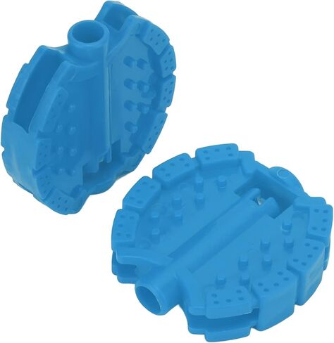2 PCS Kids Bike Pedals, Tricycle Stroller, Pedal Kit, Plastic Foot Pedal Accessories, for Toddler, Blue, 7 x 6.6 x 1.6 CM in Kuwait