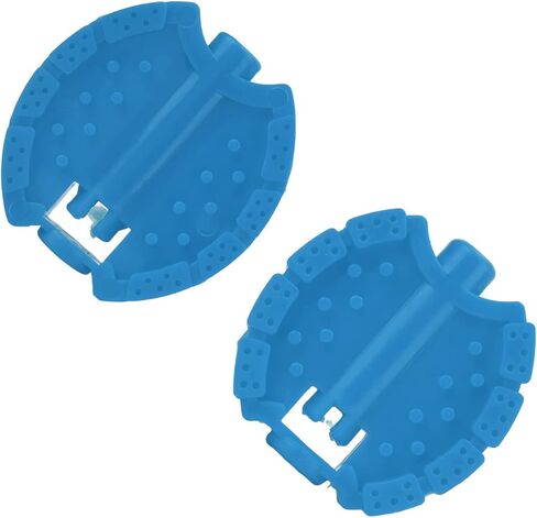 2 PCS Kids Bike Pedals, Tricycle Stroller, Pedal Kit, Plastic Foot Pedal Accessories, for Toddler, Blue, 7 x 6.6 x 1.6 CM in Kuwait