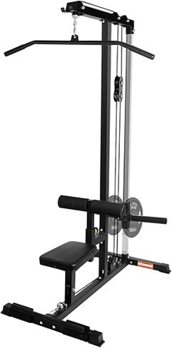 LAT All-in-one Machine with High and Low Pulley Station, LAT PullDown and LAT Row Cable Machine, LAT Tower with Adjustable Leg Support for Home Gym Total Body Training in Saudi Arabia