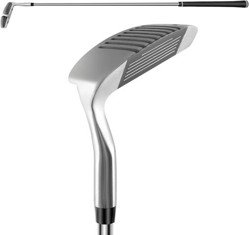 GYMAX Golf Chipper, 36 Degree Loft Golf Pitching Wedge for Men & Women, Right Hand Golf Chipping Wedge Club, Silver in Saudi Arabia