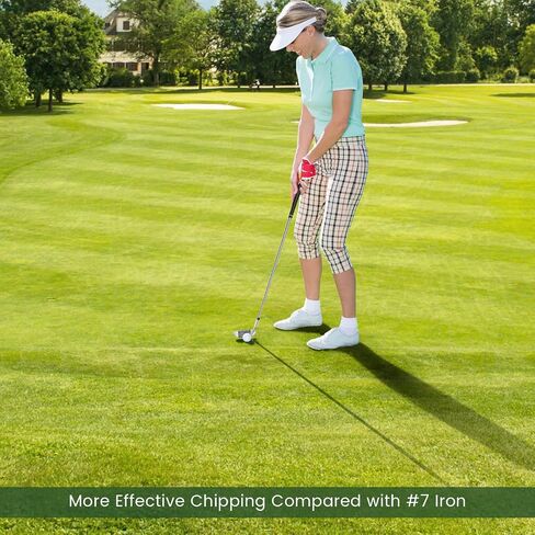 GYMAX Golf Chipper, 36 Degree Loft Golf Pitching Wedge for Men & Women, Right Hand Golf Chipping Wedge Club, Silver in Saudi Arabia