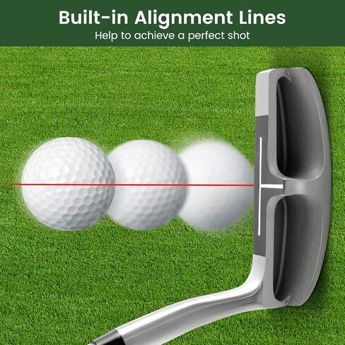 GYMAX Golf Chipper, 36 Degree Loft Golf Pitching Wedge for Men & Women, Right Hand Golf Chipping Wedge Club, Silver in Saudi Arabia