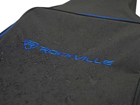 Rockville AGB45 AGB45-BLU Acoustic Guitar Gig Bag with Neck Pad + Secure Strap in Saudi Arabia