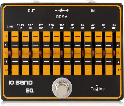 10 Band EQ Equalizer Guitar Effect Pedal - True Bypass for Enhanced Sound in Saudi Arabia