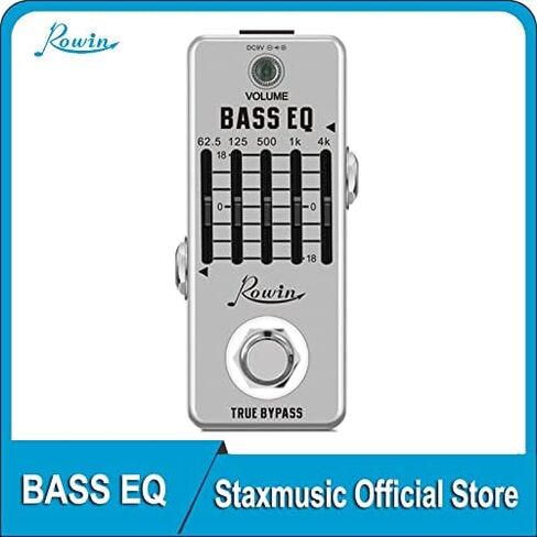Bass EQ Pedal 5 Band Equalizer Pedals for Bass Guitar with 5 Band Graphic True Bypass in Saudi Arabia
