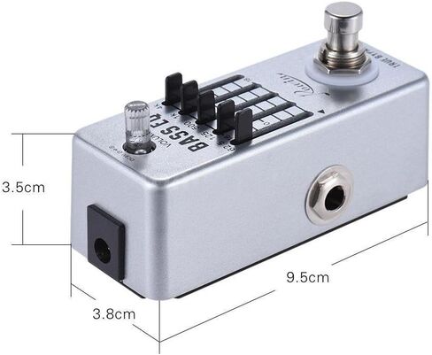 Bass EQ Pedal 5 Band Equalizer Pedals for Bass Guitar with 5 Band Graphic True Bypass in Saudi Arabia