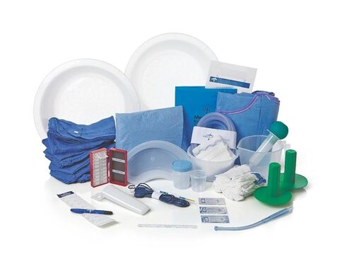 Medline DYNJS0101 Sterile Major Double Basin with Gowns Surgical Tray II (Pack of 3) in Saudi Arabia