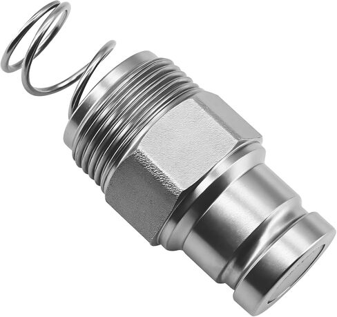 7246798 هيدروليكي 3/8 ″ الذكور الوجه المسطح المسطح السريع زرقاء توجيه خرطوشة توجيه مشعب متوافق مع bobcat 7246798 in Saudi Arabia