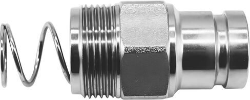 7246798 هيدروليكي 3/8 ″ الذكور الوجه المسطح المسطح السريع زرقاء توجيه خرطوشة توجيه مشعب متوافق مع bobcat 7246798 in Saudi Arabia