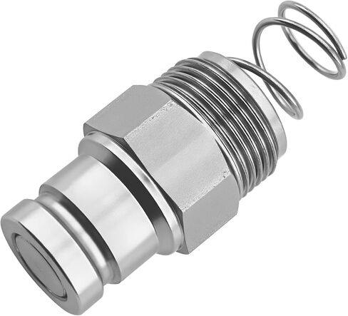 7246798 هيدروليكي 3/8 ″ الذكور الوجه المسطح المسطح السريع زرقاء توجيه خرطوشة توجيه مشعب متوافق مع bobcat 7246798 in Saudi Arabia