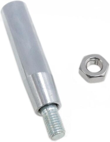 Threaded Handle M10 Revolving Handles Crank Hand Wheel with Nuts for milling Machines, lathes, Grinders, Mechanical Equipment, Instruments and Industrial Equipment.s 1PCS (M10) in Saudi Arabia