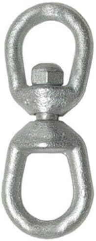 5043560 1 Inch Galvanized Eye to Eye for Boats 62,500 lbs Breaking Strength 50-43560 in Saudi Arabia