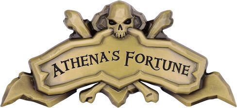 Sea of Thieves - Limited Edition Athenas Fortune Ship Plaque Antique in Saudi Arabia